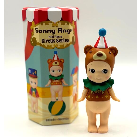 New Sonny Angel Circus Series Bear Mini Figure w/Box - Picture 1 of 5